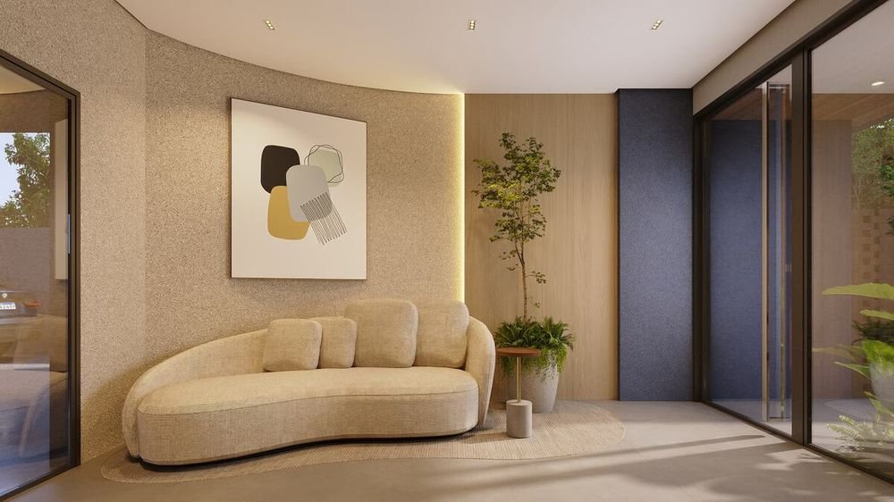 Hall de entrada do ITI Residence